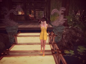 What I'm wearing: Maitreya - Siobhan hair Miel - Nautica dress Belgravia - patent leather slingbacks Chit I always wear: Glam Affair - Cleo Jamaica 10 Redgrave body shape - Vivian (modified) Slink mesh hands, elegant Slink mesh feet, medium height Redgrave eyes - tealgreen Redgrave eyelashes #39 luscious Location: the Boonturabi house at Sanctuary