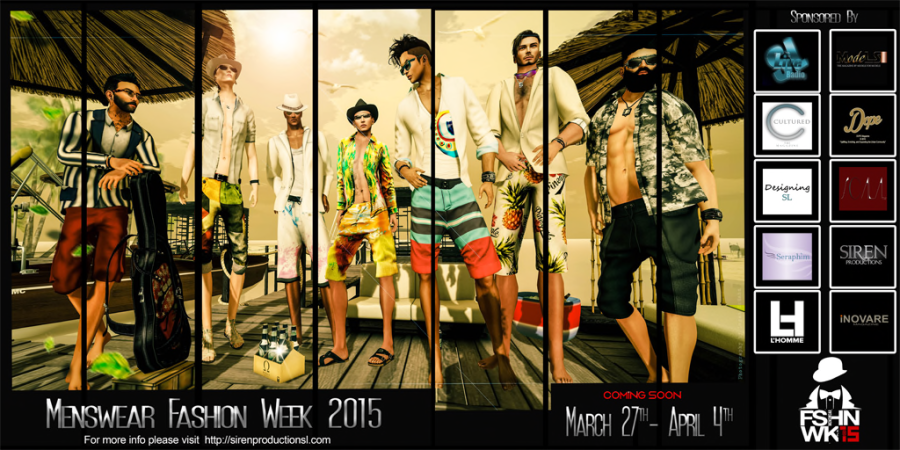Menswear Fashion Week 2015 Logo Coming March 27th, 2015