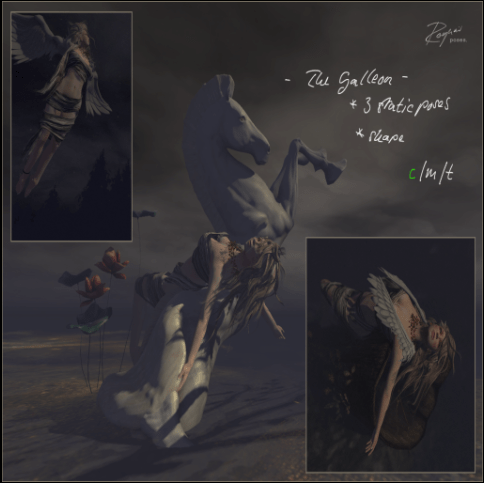 ROQUAI Galleon poses