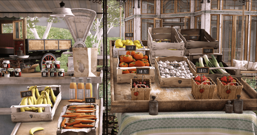 The Green Grocer close up