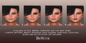 -Belleza- Jamie Uber Makeup Chart