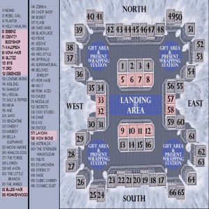 Christmas on 34th Street Map