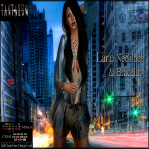~Tantalum~ Lane Necklace & Bracelet