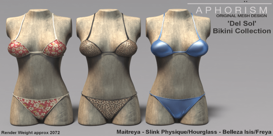 !APHORISM! 'Del Sol' Bikini Collection