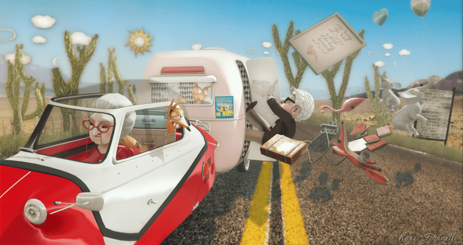 May the road rise to meet you