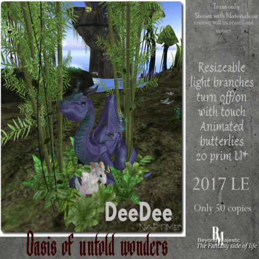 BM LE Oasis of untold wonders Naptime DeeDee
