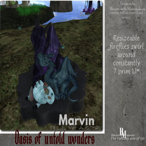 BM Oasis of untold wonders Tell me a story Marvin